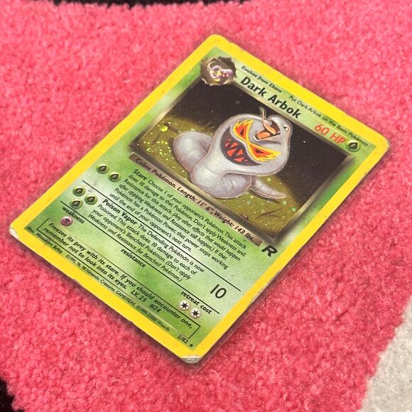 Dark Arbok #2 – Pokémon Team Rocket – As Pictured - Picture 3 of 6